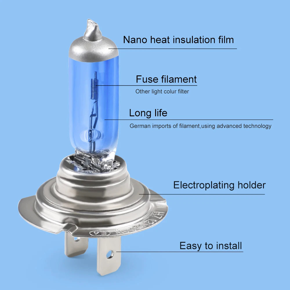 Becuri Halogen Super White Auto