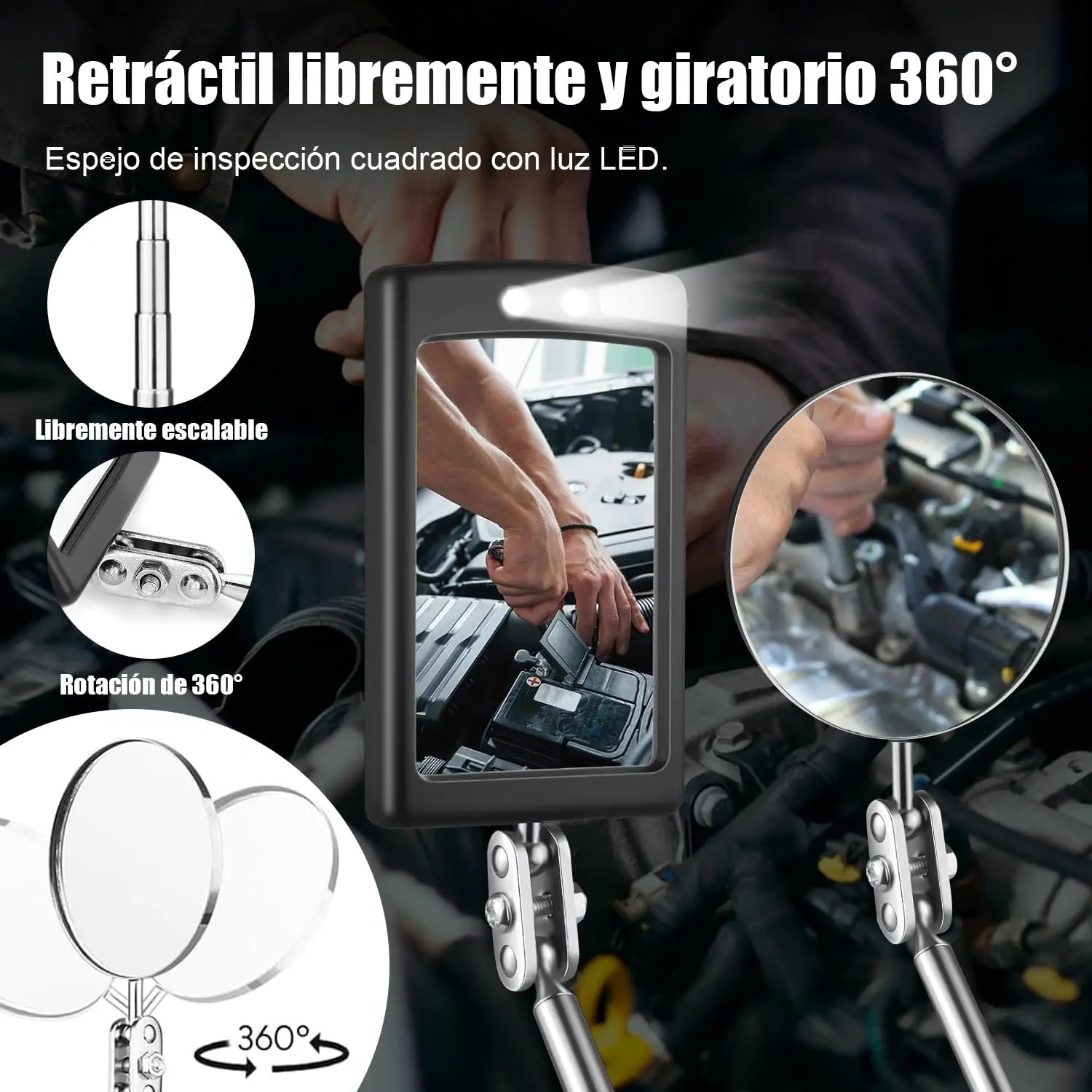 Baghetă Magnetică Extensibilă